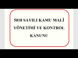 5018 SAYILI KAMU MALİ YÖNETİMİ VE KONTROL KANUNU DERS NOTU (2024 GÜNCELLEMELİ)