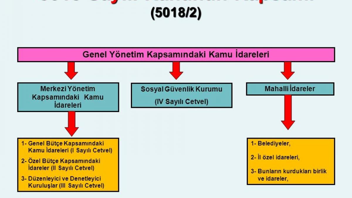 5018 sayılı Kamu Mali Yönetimi ve Kontrol Kanunu ile ilgili sınavlara hazırlık için özgün not